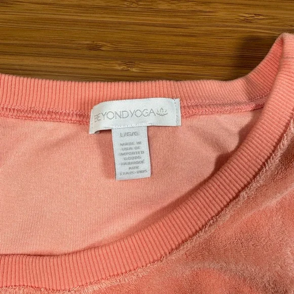 Beyond Yoga Out Of Town Terry Sleeveless Stretch Waist Mini Dress Orange Dream - Picture 3 of 7